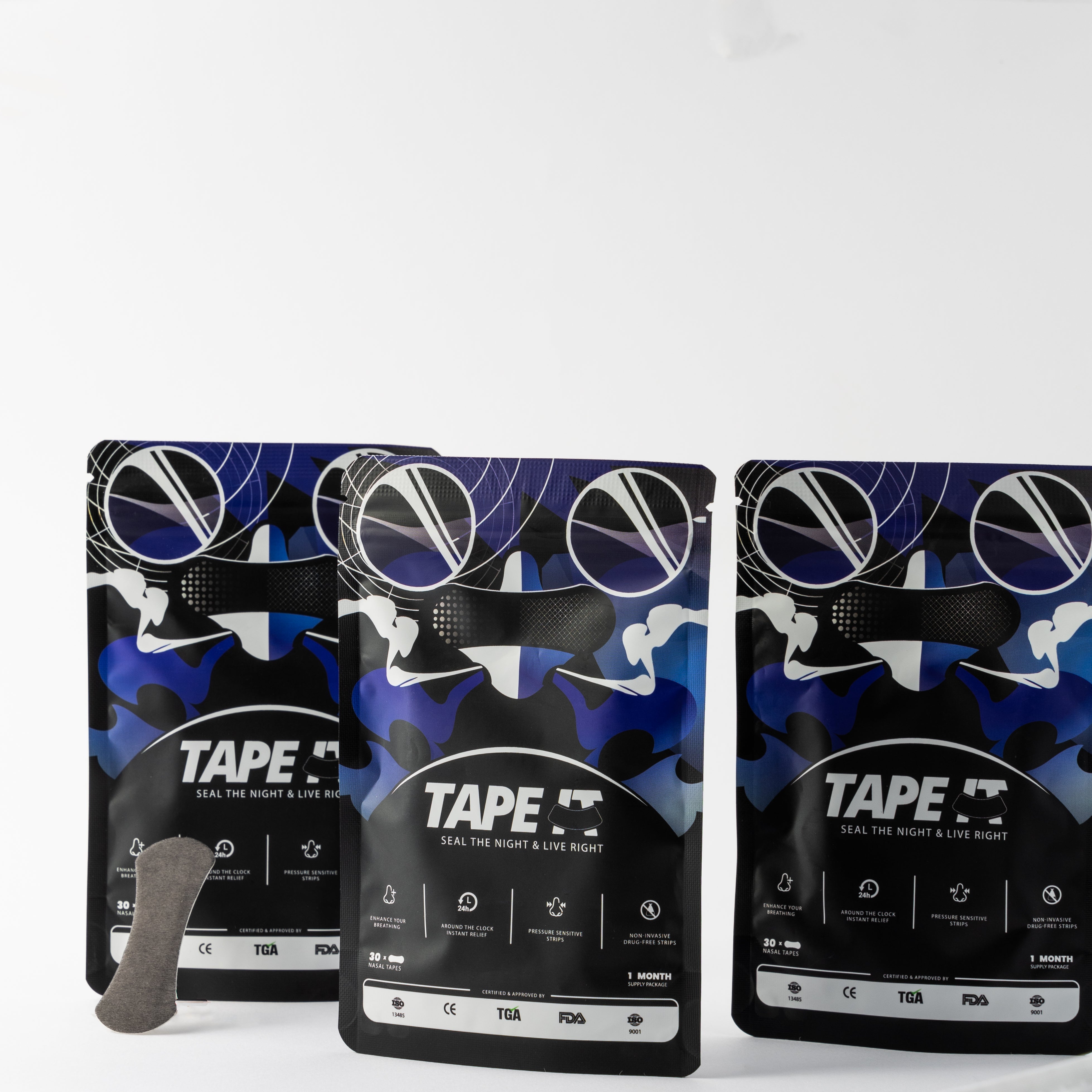 TAPE IT Improved Breathing Nose Strips - 30 pcs